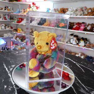 TY Beanie Baby - November‎ the Birthday Bear (With Ruffles) | MWMT New Mint Tags